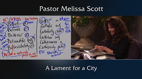 Jeremiah 4 A Lament for a City - Jeremiah #6