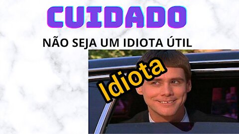 NÃO SEJA UM IDIOTA ÚTIL - MARCOS TROMBETTA (REACT)