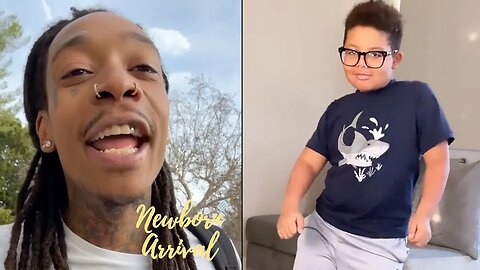 "Don't Be Rude" Wiz Khalifa Corrects Son Sebastian During Daddy Duty! 😠