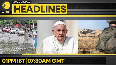 Red alert for heavy rains in Telangana | UN's Polo pause in Gaza fighting | WION Headlines