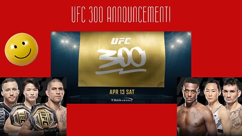 UFC 300 Trailer Announcement! 🤛👊