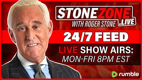 StoneZONE w/ Roger Stone 24/7 LIVE FEED - Featuring Jack Posobiec, Owen Shroyer, Robert Davi, & MORE