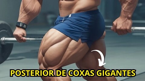 Treino de Pernas com foco em Posterior de Coxas