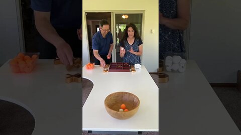 Family Game Time 🏓 Ping-Pong Tic-Tac-Toe Game ⚪️