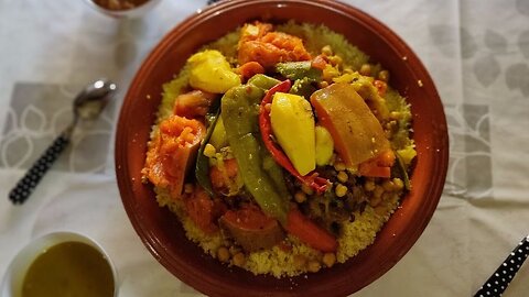 Moroccan Homemade Couscous & Lamb Kebabs | Halal Foodie | #Morocco #Moroccan #Maroc #Rabat