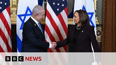 Kamala Harris tells Benjamin Netanyahu 'it is time' to end war in Gaza | BBC News| CN ✅