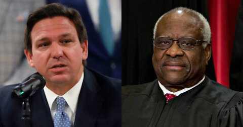 DeSantis Offers Praising Words for Clarence Thomas Over Progressive Calls for Impeachment