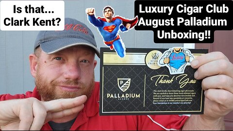 Its a Bird..Its a Plane...Its Luxury Cigar Club August Palladium Box