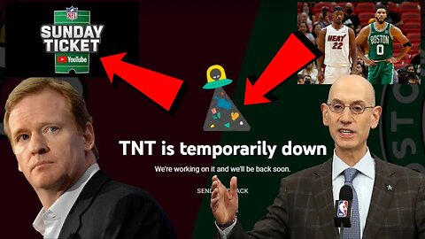 YouTube TV DISASTER! NBA on TNT GOES DOWN during END of Celtics Heat Game 1! NFL Sunday Ticket LOOMS