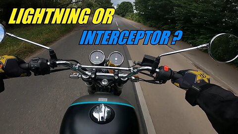 Royal Enfield Interceptor Or is it a Lightning 650 | Ride Test.