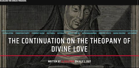 The Continuation On The Theopany Of Divine Love