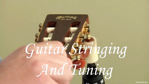 CLASSICAL GUITAR STRINGING TECHNIQUE AND TUNING AUDIO