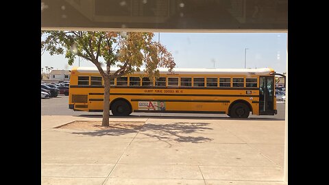 (613) 2007 Thomas Freightliner SAF-T-LINER HDX #T187 CAT C7 Low roof bus ride to swim meet 9/12/2024