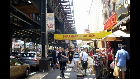 Brighton Beach In Brooklyn, NY Walking Tour