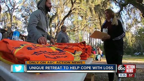 Tampa Bay camp helps kids heal from loss of loved ones