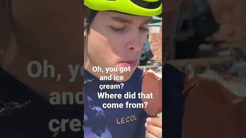 The Best VEGAN CYCLIST ICE CREAM? #Shorts