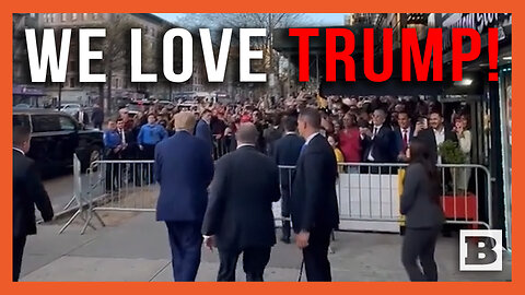 "We Love Trump!" NYC Crowds Cheer as Trump Visits Harlem Bodega After Second Day of Trial