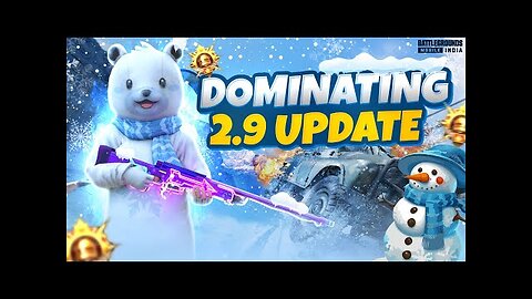 Dominating BGMI 2.9 Update _ 2.9 New Update BGMI Hidden Tips and Tricks Gameplay