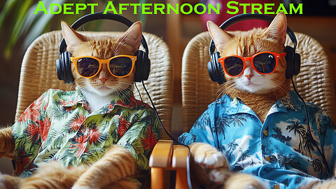 Adept Afternoon Stream | Synthwave | Chillwave | Retrowave | Music | Royalty/Copyright Free