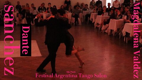 #show #tango #milonga #saopaulo Dante Sanchez & Magdalena Valdez #dance Indio Manso Carlos Di Sarli