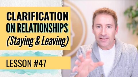 Don't Settle for a Toxic Relationship | Lesson 47 of Dissolving Depression