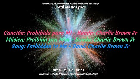 Brazilian Music: Forbidden to Me - Band: Charlie Brown Jr