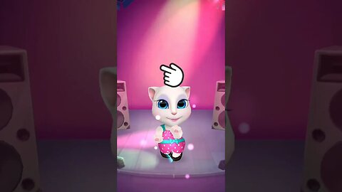 😘💞Cutie Angela Is Dancing 💃 #456 | My Talking Angela 2 | #shorts #funwithangela 🤣😂