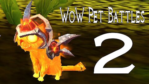 World of Warcraft Pet Battles part 2 - vs the 1st master pet trainer