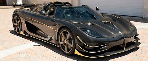 Koenigsegg Agera Navy Blue - Luxury super cars #shorts