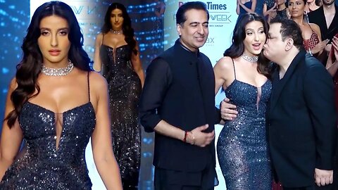 Nora Fatehi Ramp Walk at Bombay Times Fashion Week 2023 | BTFW 2023 💃