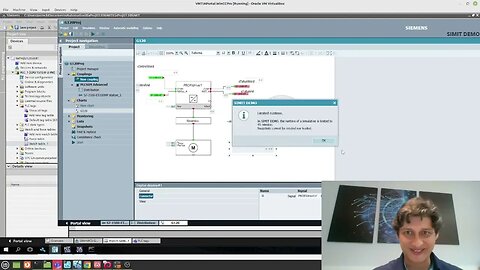 #SIMIT - Comissionamento virtual de um #Drive #Sinamics #G120