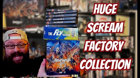 My entire Scream Factory collection 2023 over 50 titles