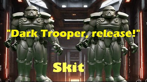 Star Wars Darth Vader Skit #2 - Dark Trooper Project Gets Tested