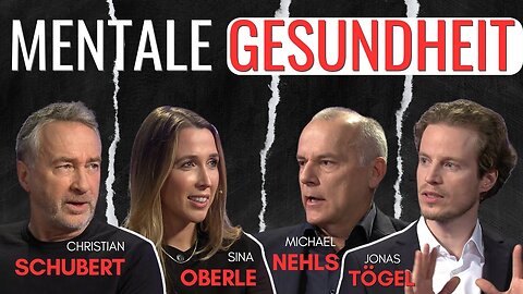 MENTALE GESUNDHEIT mit Michael Nehls, Sina Oberle, Christian Schubert und Jonas Tögel @FAIRTALKTV