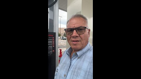 Topping off at Costco in Wenatchee