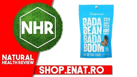 Bada Bean Bada Boom, Crunchy Broad Beans, Sea Salt, 4.5 oz (128 g)