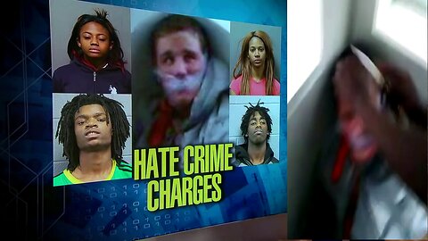 Black suspects charged with for a hate crime on Facebook live attacking a special needs white male