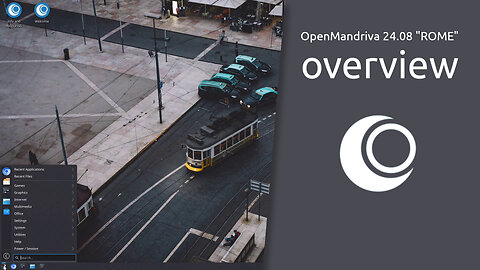 OpenMandriva 24.08 "ROME" overview | ROME, the OpenMandriva rolling edition.