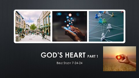 God's Heart Is For His Followers to Impact the World for Jesus. part 1