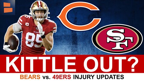 Bears Injury News Ft. Velus Jones: George Kittle NOT PLAYING vs. Chicago Bears In Week 1?