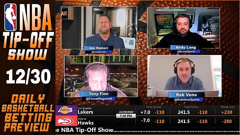 NBA Picks, Predictions and Betting Odds | NBA Prop Bets and DFS Recommendations | Tip-Off for Dec 30