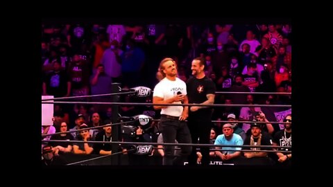 CM Punk ask Hangman Adam Page after AEW Went off air