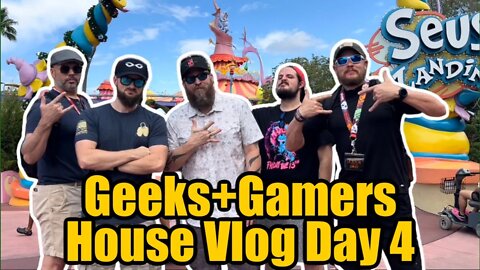 Geeks + Gamers Orlando Vlog Day 4 | Halloween Horror Nights with Nerdrotic