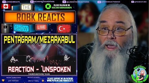 Pentagram/Mezarkabul Reaction - "Unspoken" (Live at 'BGM) - First Time Hearing