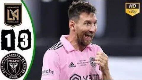 Messi & Alba Show Inter Miami 3-1 LAFC Hіghlіghts & All Goals 2023