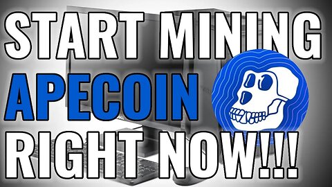 How To Mine ApeCoin On Any Computer (PC & Laptop) | Step By Step Guide