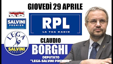 🔴 24° Puntata della rubrica su RPL "Scuola di Magia" di Claudio Borghi (29/04/2021).