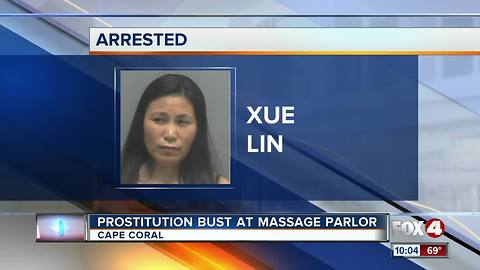 Prostitution bust