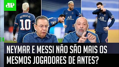 "É SÉRIO! O que PREOCUPA vendo o Neymar e o Messi jogar é..." Veja DEBATE após Real Madrid 3 x 1 PSG