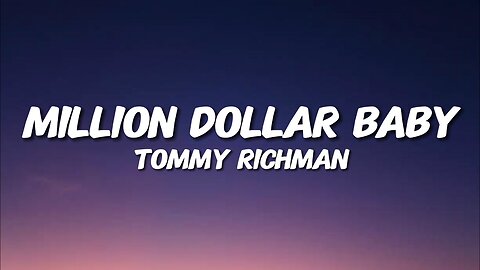 Tommy Richman - MILLION DOLLAR BABY (Lyrics)